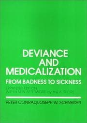 Tapa de Deviance and medicalization