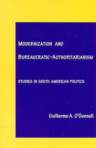 Tapa de Modernization and bureaucratic-authoritarianism