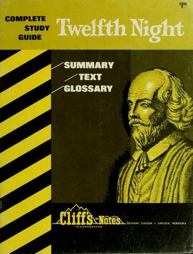 Tapa de Twelfth night, complete study edition