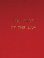 Tapa de Book of the Law