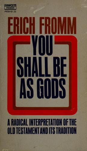 Tapa de You shall be as gods