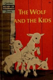 Tapa de The wolf and the kids.