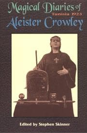 Tapa de The magical diaries of Aleister Crowley