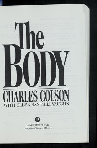 Tapa de The body
