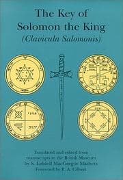 Tapa de The key of Solomon the King (Clavicula Salomonis)