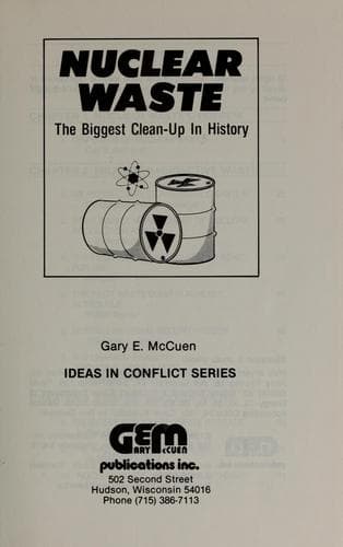 Tapa de Nuclear waste
