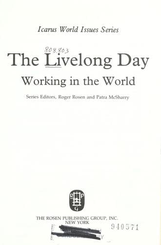 Tapa de The Livelong Day