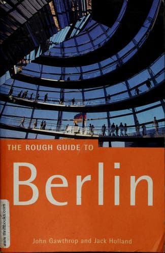 Tapa de The rough guide to Berlin
