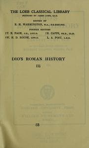Tapa de Dio's Roman history