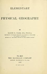 Tapa de Elementary physical geography