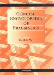 Tapa de Concise encyclopedia of pragmatics