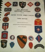 Tapa de U.S. military shoulder patches of the United States Armed Forces