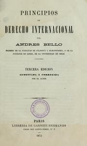 Tapa de Principios de derecho internacional