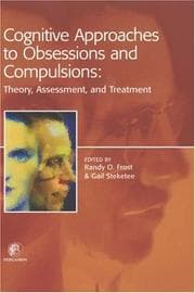 Tapa de Cognitive approaches to obsessions and compulsions