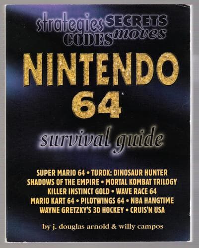Tapa de Nintendo 64 Survival Guide
