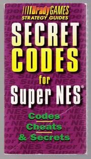 Tapa de Secret Codes for Super NES