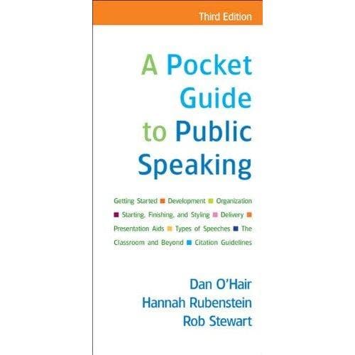 Tapa de A Pocket Guide to Public Speaking