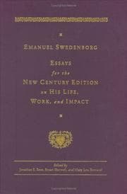 Tapa de Emanuel Swedenborg
