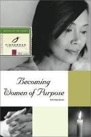 Tapa de Becoming Women of Purpose (Fisherman Bible Studyguides)