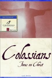 Tapa de Colossians focus on Christ