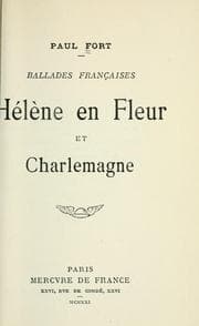 Tapa de Ballades françaises