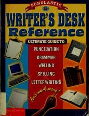 Tapa de Scholastic writer's desk reference