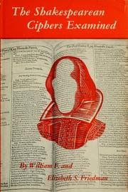 Tapa de The Shakespearean ciphers examined