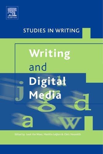 Tapa de Writing and digital media