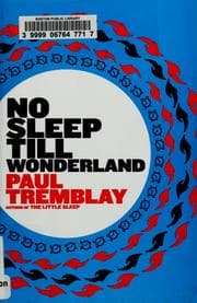Tapa de No sleep till wonderland