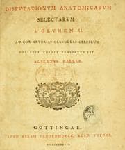 Tapa de Disputationum anatomicarum selectarum