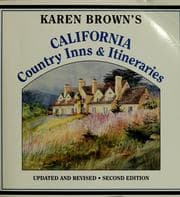 Tapa de Karen Brown's California country inns & itineraries
