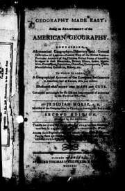 Tapa de Geography made easy, being an abridgement of the American universal geography