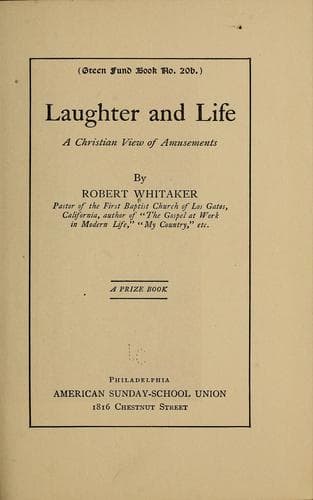 Tapa de Laughter and life