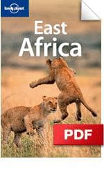Tapa de Lonely Planet East Africa