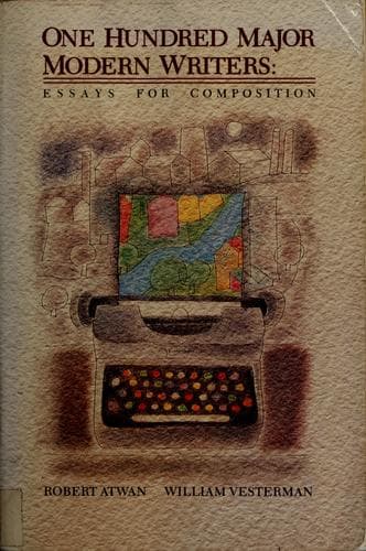 Tapa de 100 major modern writers