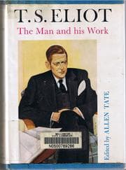 Tapa de T.S. Eliot: the man and his work