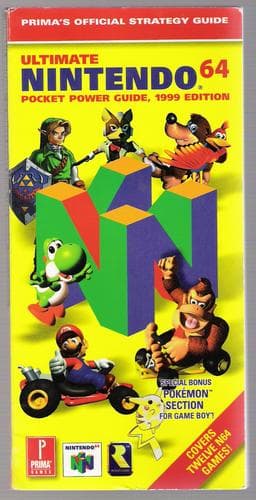 Tapa de Ultimate Nintendo 64: Pocket Power Guide, 1999 Edition