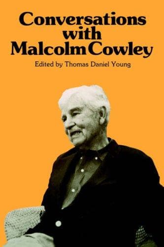 Tapa de Conversations with Malcolm Cowley