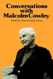Tapa de Conversations with Malcolm Cowley