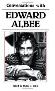 Tapa de Conversations with Edward Albee