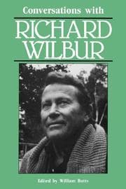 Tapa de Conversations with Richard Wilbur