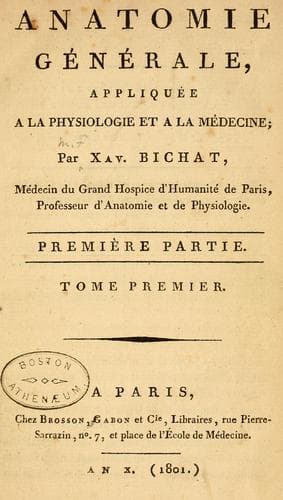 Tapa de Anatomie générale