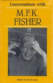 Tapa de Conversations With M. F. K. Fisher