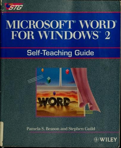 Tapa de Microsoft Word for Windows 2