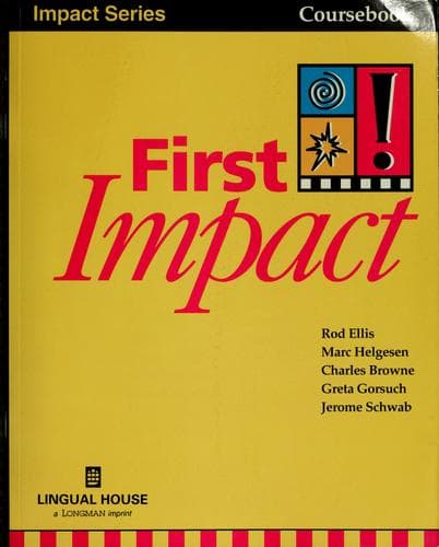 Tapa de First impact