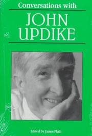 Tapa de Conversations with John Updike
