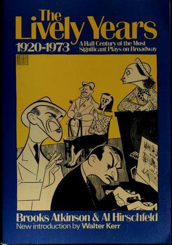 Tapa de The lively years, 1920-1973