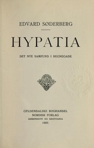 Tapa de Hypatia