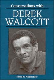 Tapa de Conversations with Derek Walcott