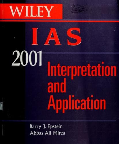 Tapa de Wiley IAS 2001